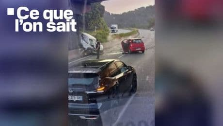 Choc "extrêmement violent", test positif à la cocaïne et l'alcool... Ce que l'on sait de l'accident mortel sur l'A8