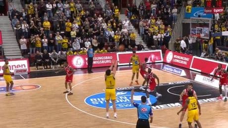 Ludwigsburg schlägt MBC im Duell um die Play-Ins – Die Highlights im Video