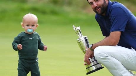 Golf: Schefflers besonderer Moment nach dem British-Open-Triumph