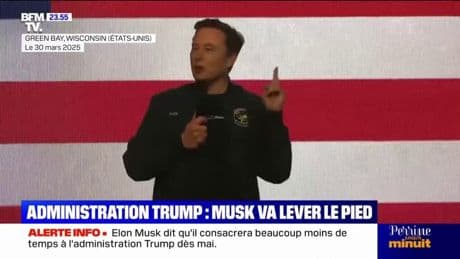 États-Unis: Elon Musk annonce qu'il consacrera moins de temps à l'administration  Trump dès le mois de mai