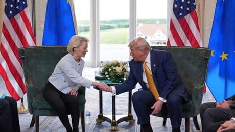 Einigung im Zollstreit: Trumps Deal mit der EU: Muss die deutsche Wirtschaft zahlen?