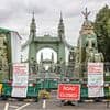 ROBERT HARDMAN: From iconic landmark to national disgrace... once a vital crossing for 20,000 cars a day, Hammersmith Bridge has now been closed for longer than World War II