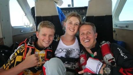 Michael Schumacher’s ‘sweet chopper trip to meet first granddaughter’ REVEALED as stricken star ‘dashed to join family’
