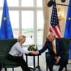 Op eerste rij bij EU-onderhandelingen met Trump: ‘Je voelt het ongemak’