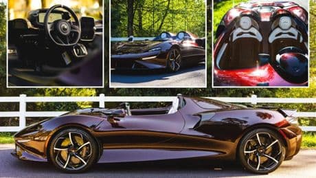 Rare McLaren with exposed cockpit, carbon-fibre bucket seats & 600 miles on clock could be yours for eye-watering price
