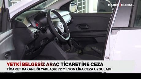 Yetki belgesiz araç ticaretine ceza