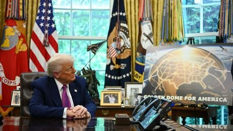 Trump compromete 25.000 millones para empezar a construir la Cúpula Dorada, un escudo antimisiles como el de Israel