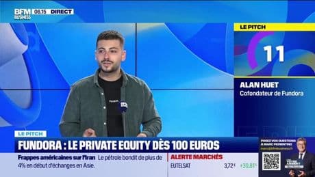 Le Pitch : Fundora, le private equity dès 100 euros - 23/06