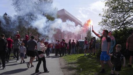 La celebración del Liverpool provoca un terremoto en la ciudad