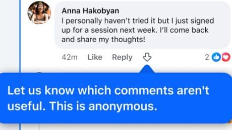 Facebook is testing a downvote button &mdash; yet again