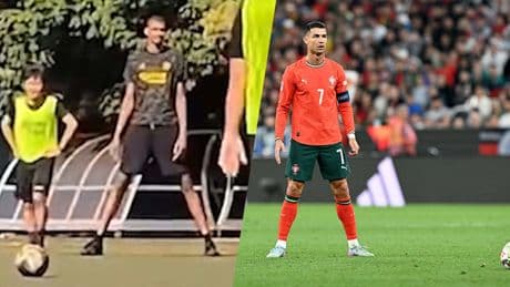 CR7 in XXL - NBA-Superstar trifft wie Ronaldo