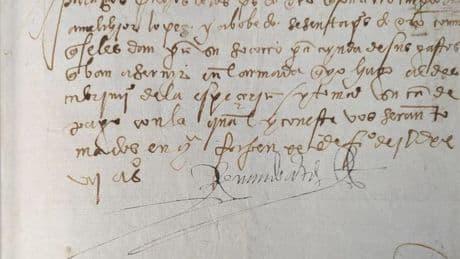 Reaparece un manuscrito firmado por Hernán Cortés en 1527: el FBI lo devuelve a México tras ser robado hace 30 años