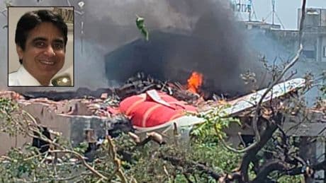 241 Tote bei Flugzeugabsturz in Indien - Die letzten Worte des Piloten