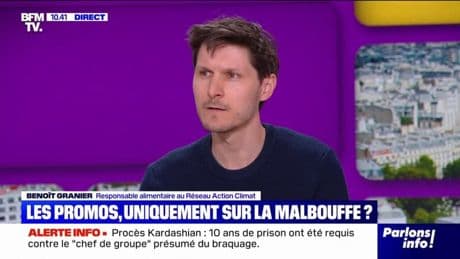 Alimentation: "Tout est fait pour que le consommateur achète des produits mauvais pour sa santé", dénonce Benoît Granier, responsable alimentaire au Réseau Action Climat