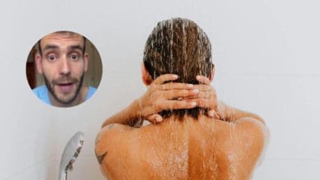 Jorge Ángel, enfermero: ''Ducharse con agua caliente relaja más el cuerpo y puede venir bien para las contracturas musculares, pero reseca mucho la piel''