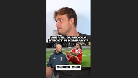 Im Supercup - So viel Pep steckt in dieser Bayern-Szene