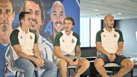 Ilusión multiplicada por tres en el Espanyol: “Vamos a darlo todo”