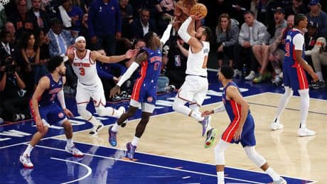 Knicks and Pistons meet for Game 2 tonight–Here’s how to watch for free