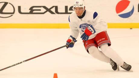 Rookie Jackson Dorrington remains unknown Rangers puzzle piece entering training camp