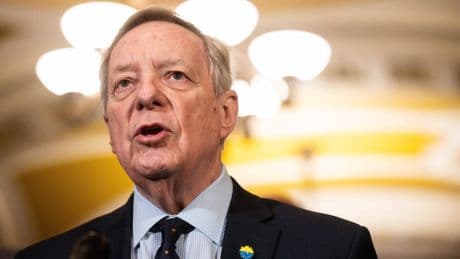 Sen. Dick Durbin, a top Senate Democrat, says he will not seek reelection