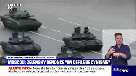 "Des rangées de tueurs au pas": Zelensky dénonce le défilé du 9 mai organisé par la Russie pour célébrer la fin de la Seconde Guerre mondiale