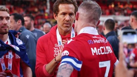 Ryan Reynolds reveals what Wrexham bosses want him to stop doing before games