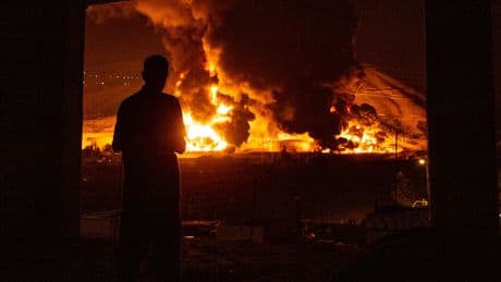 Two Major Energy Facilities in Tehran Hit in Israeli Strikes