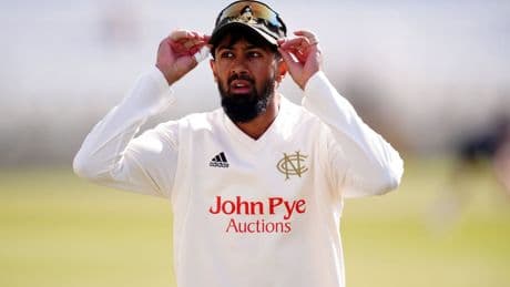 Haseeb Hameed leads by example for Nottinghamshire on day one against Durham