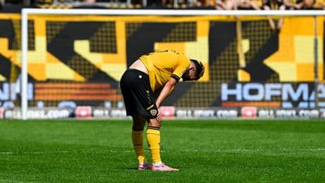 Verstärkung muss schnell her - Abwehr-Alarm bei Dynamo Dresden
