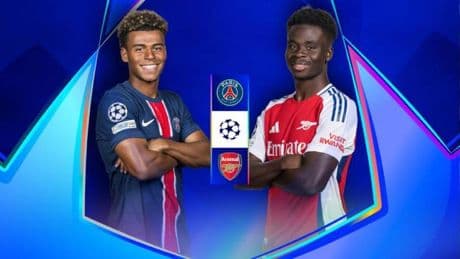 PSG ile Arsenal, final için sahada