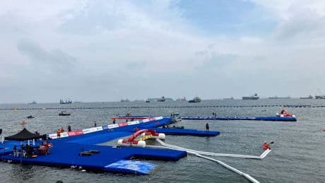Schwimmen in Singapur: "Echt nervig": Dreckiges Wasser sorgt bei WM für Ärger