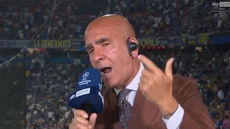 &quot;Inter, hai preso un gol da calcetto!&quot;: Di Canio sferza Inzaghi in diretta