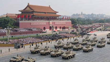 In Taiwan, competing narratives over the meaning of China's massive military show