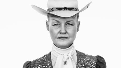 Challenging the cowboy myth: Paris show revisits Richard Avedon's iconic 'In the American West'