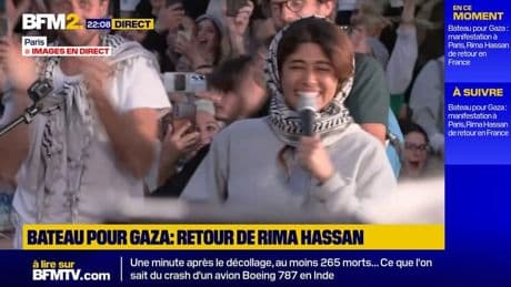 "Il est bientôt prêt à partir": Rima Hassan annonce le départ d'un prochain bateau pour Gaza