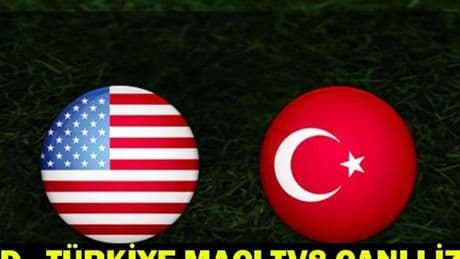 ABD - TÜRKİYE MAÇI TV8 CANLI İZLE: Milli maç canlı izle şifresiz ve kesintisiz...