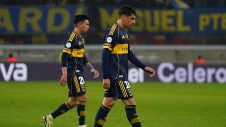 Caos en Boca: Merentiel la lía tras ser sustituido