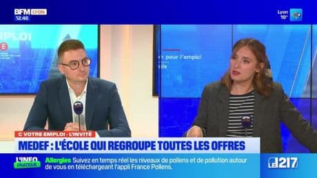 C votre emploi du mercredi 4 juin 2025 - Medef : l'école qui regroupe toutes les offres