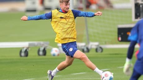 RB-Star im Training - Timo Werner bei Leipzig völlig verwandelt