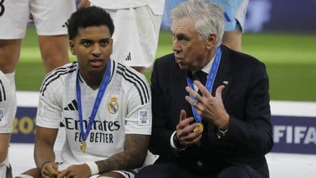 Ancelotti deja a Rodrygo fuera de su primera lista con Brasil