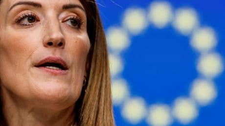Roberta Metsola: "En el debate sobre los aranceles, debe haber un delicado equilibrio entre la fuerza y la empatía"