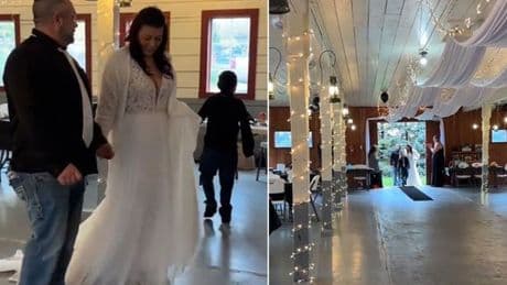 'I felt sick on my wedding day when only five guests showed up'