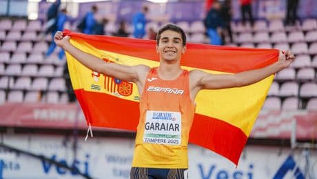 Ander Garaiar, el primer atleta español de la historia en ganar los 100 metros lisos