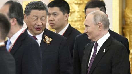 Putin and Xi heard discussing organ transplants, immortality on hot mic