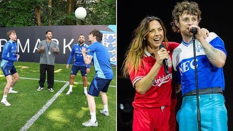 Famous pop star appearing at Soccer Aid could have had VERY different career as it's revealed he was previously on the books of major Premier League club