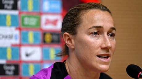 Lucy Bronze explains England’s decision to stop taking the knee after Jess Carter abuse