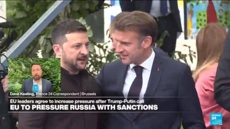 EU leaders to pressure Russia with more sanctions
