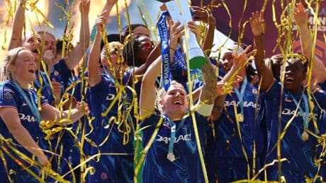 Chelsea complete unbeaten WSL season with final-day win as Sonia Bompastor's side make history