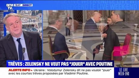 Trêves : Zelensky ne veut pas "jouer" avec Poutine - 03/05