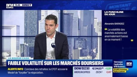 La bourse cash : « La volatilité des marchés est anormalement basse en ce moment ! » - 23/06